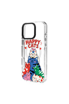 Happy Cats Clear Magsafe Kılıf - Iphone 16e - 1