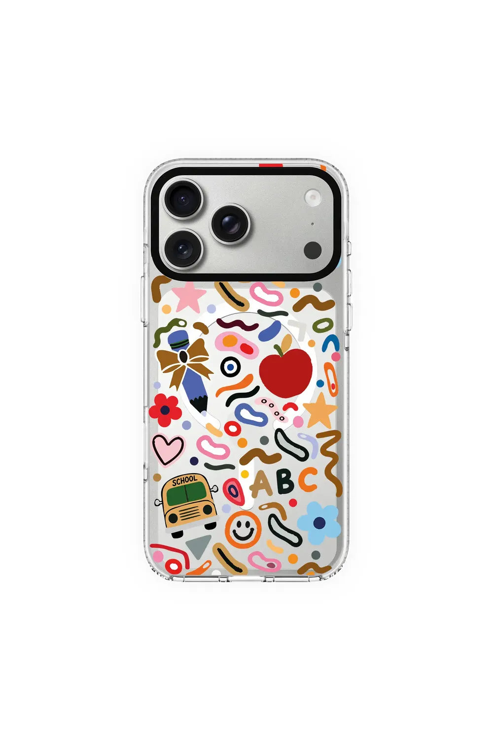 Happy School Clear Magsafe Kılıf, Iphone 17 Pro - 0