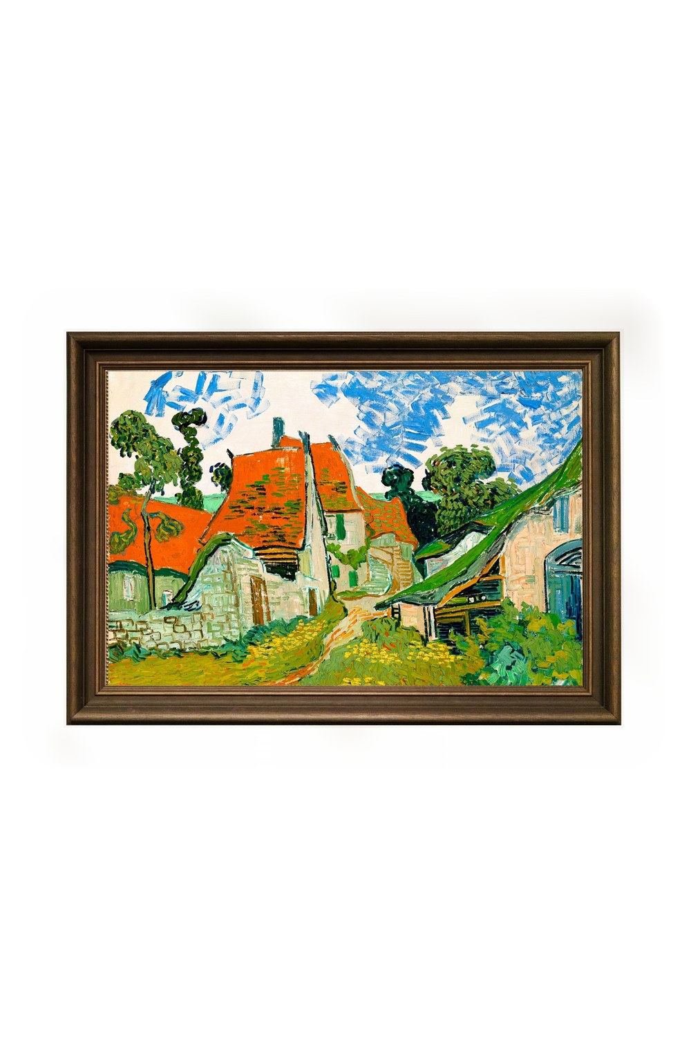 Vincent Van Gogh - Auvers-Sur-Oise'da Bir Sokak - 0