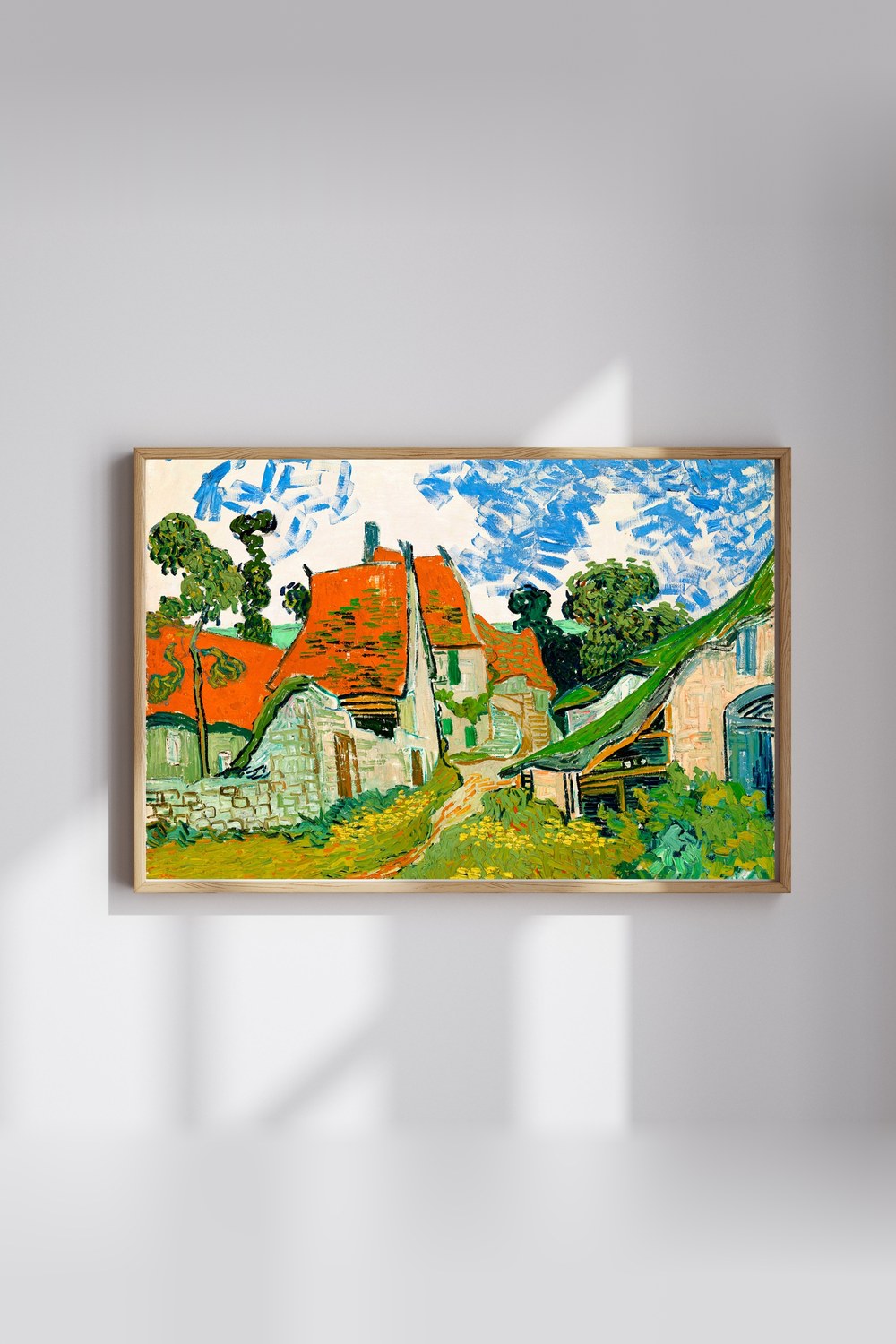 Vincent Van Gogh - Auvers-Sur-Oise'da Bir Sokak - 3