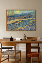 Vincent Van Gogh - Tarlada Çift Süren Köylü - 2