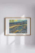 Vincent Van Gogh - Tarlada Çift Süren Köylü - 4