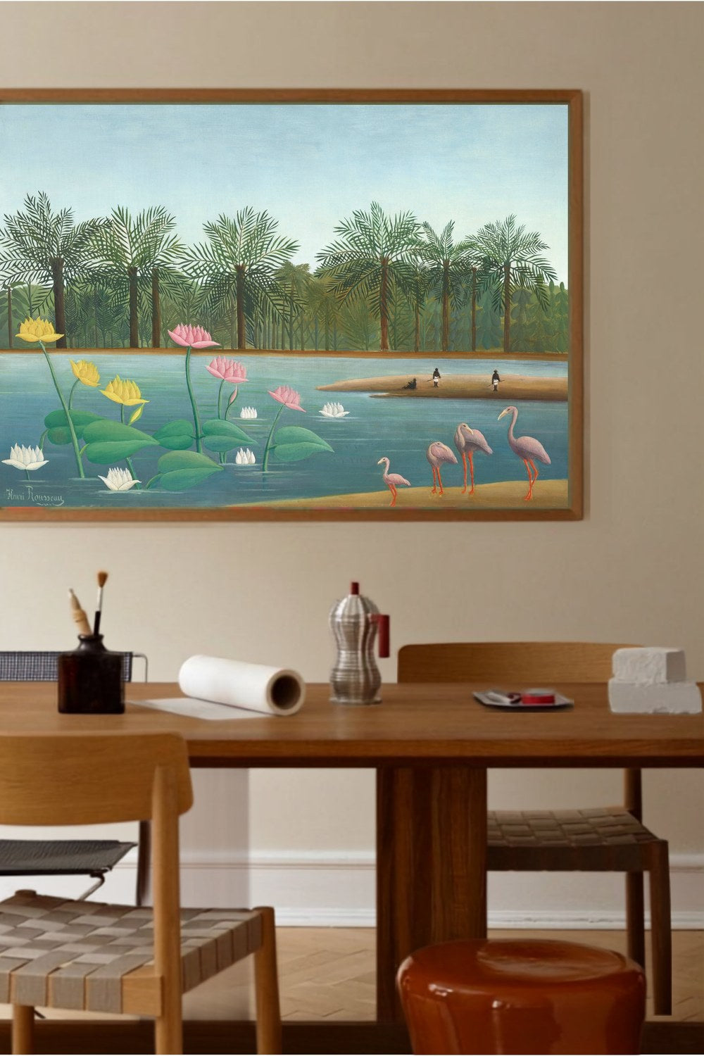 Henri Rousseau - Flamingolar - 2