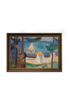 Edvard Munch - Yaz Günü Ya Da Sahilde Kucaklaşma - 0