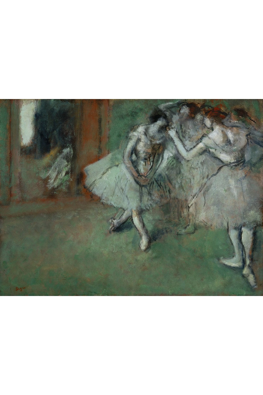 Edgar Degas - Bir Grup Dansçı - 1