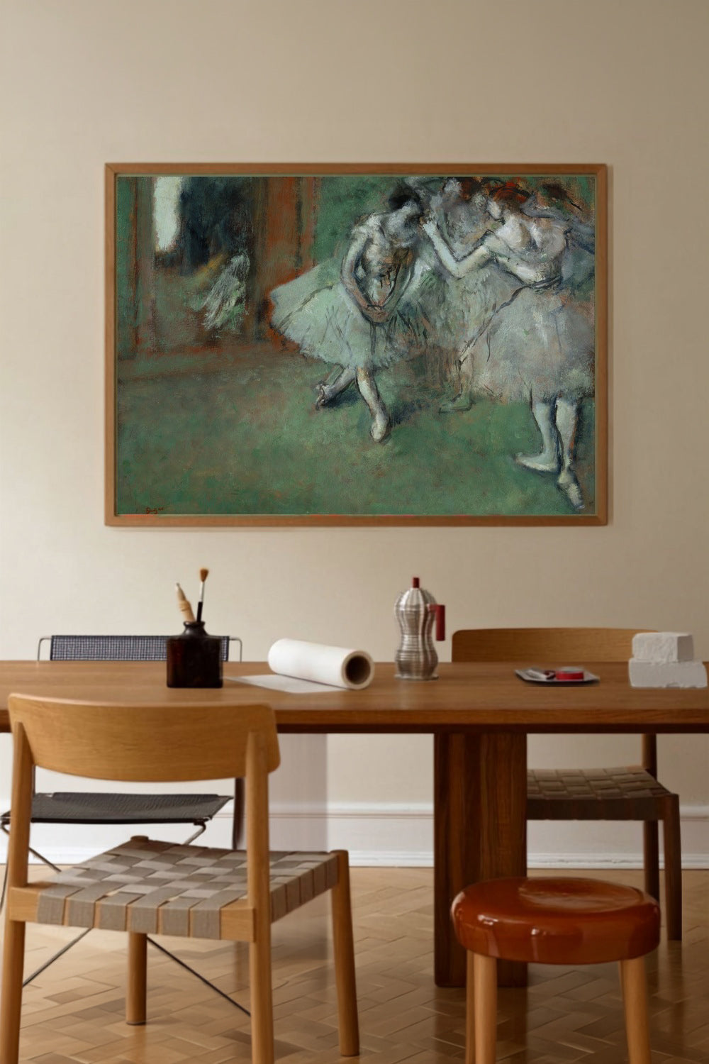 Edgar Degas - Bir Grup Dansçı - 2