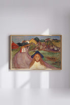 Edvard Munch - Åsgårdstrand'da Sokak - 3