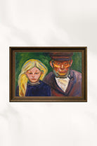 Edvard Munch - Yaşlı Balıkçı Ve Kızı - 0