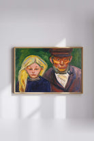 Edvard Munch - Yaşlı Balıkçı Ve Kızı - 3