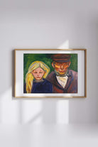 Edvard Munch - Yaşlı Balıkçı Ve Kızı - 4