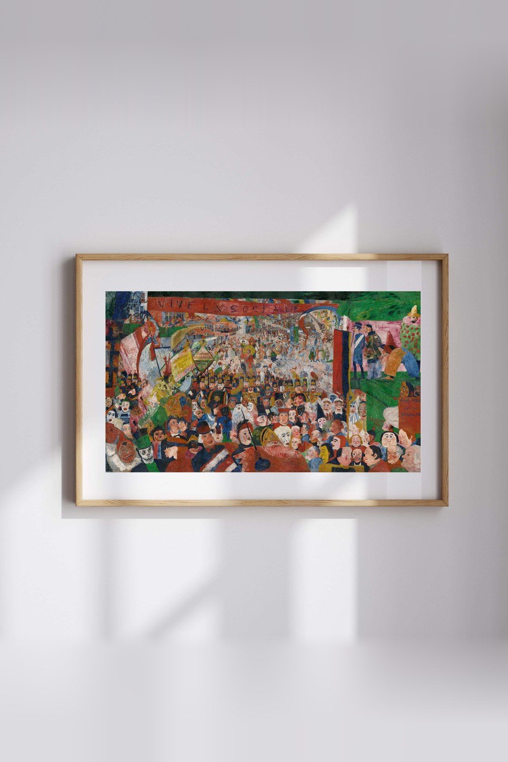 James Ensor - İsa'nın 1889'da Brüksel'e Girişi - 4