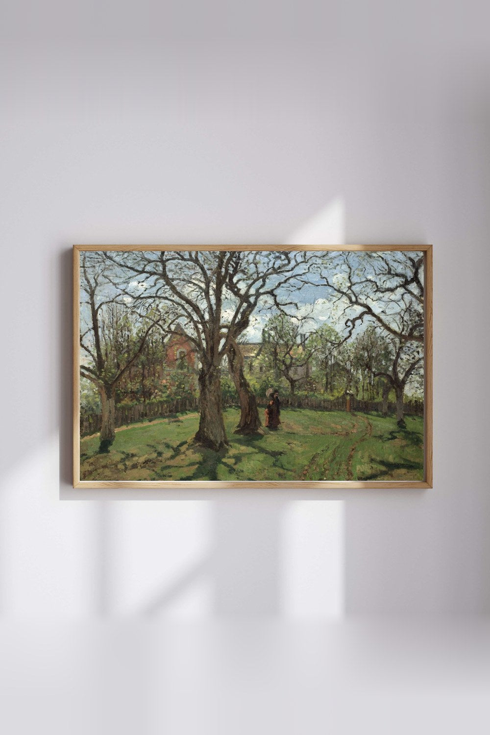 Camille Pissarro - Louveciennes'deki Kestane Ağaçları - 3