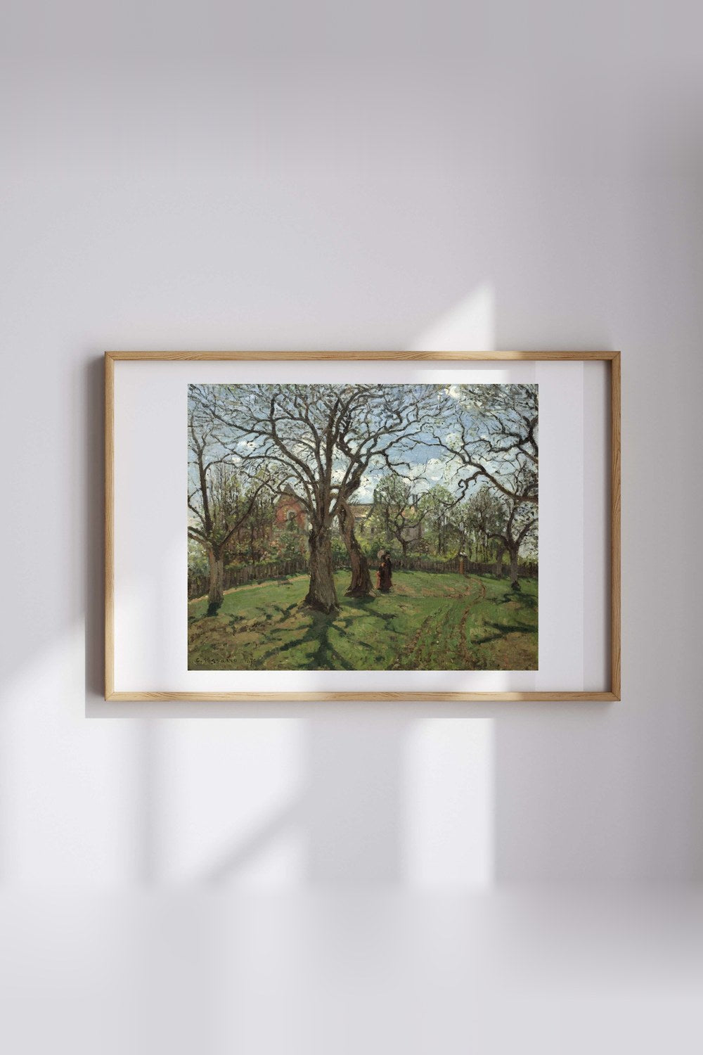 Camille Pissarro - Louveciennes'deki Kestane Ağaçları - 4