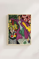 Henri Matisse - Mor Paltolu Kadın - 4