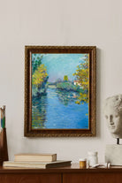 Gustave Caillebotte - Seine Nehri'nin Küçük Kolu Sonbahar Etkisi - 3
