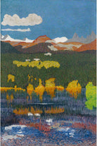 Giovanni Giacometti - Flims Panoraması - 1