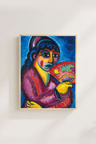 Alexej Von Jawlensky - Yelpazeli Kadın (Türkistanlı Kadın) - 4