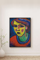 Alexej Von Jawlensky - Sarışın Kadın - 0