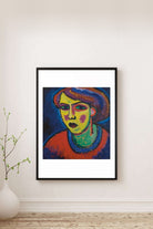 Alexej Von Jawlensky - Sarışın Kadın - 2