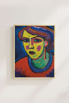 Alexej Von Jawlensky - Sarışın Kadın - 4