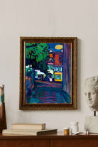 Wassily Kandinsky - Murnau Obermarkt'taki Evler - 3