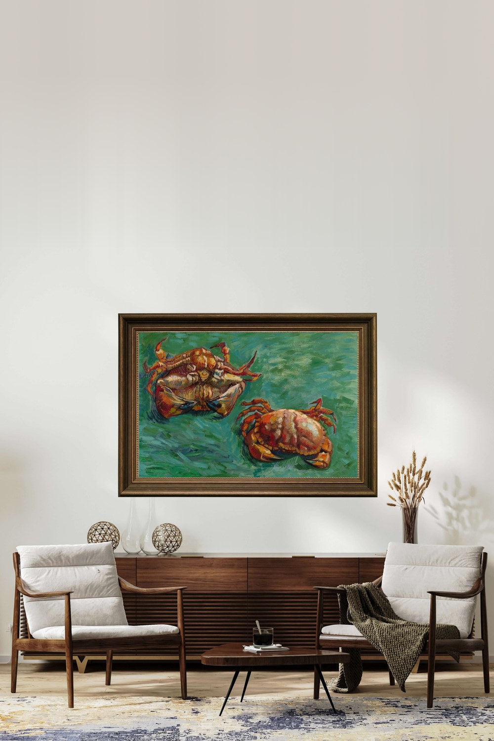 Vincent Van Gogh - İki Yengeç - 2