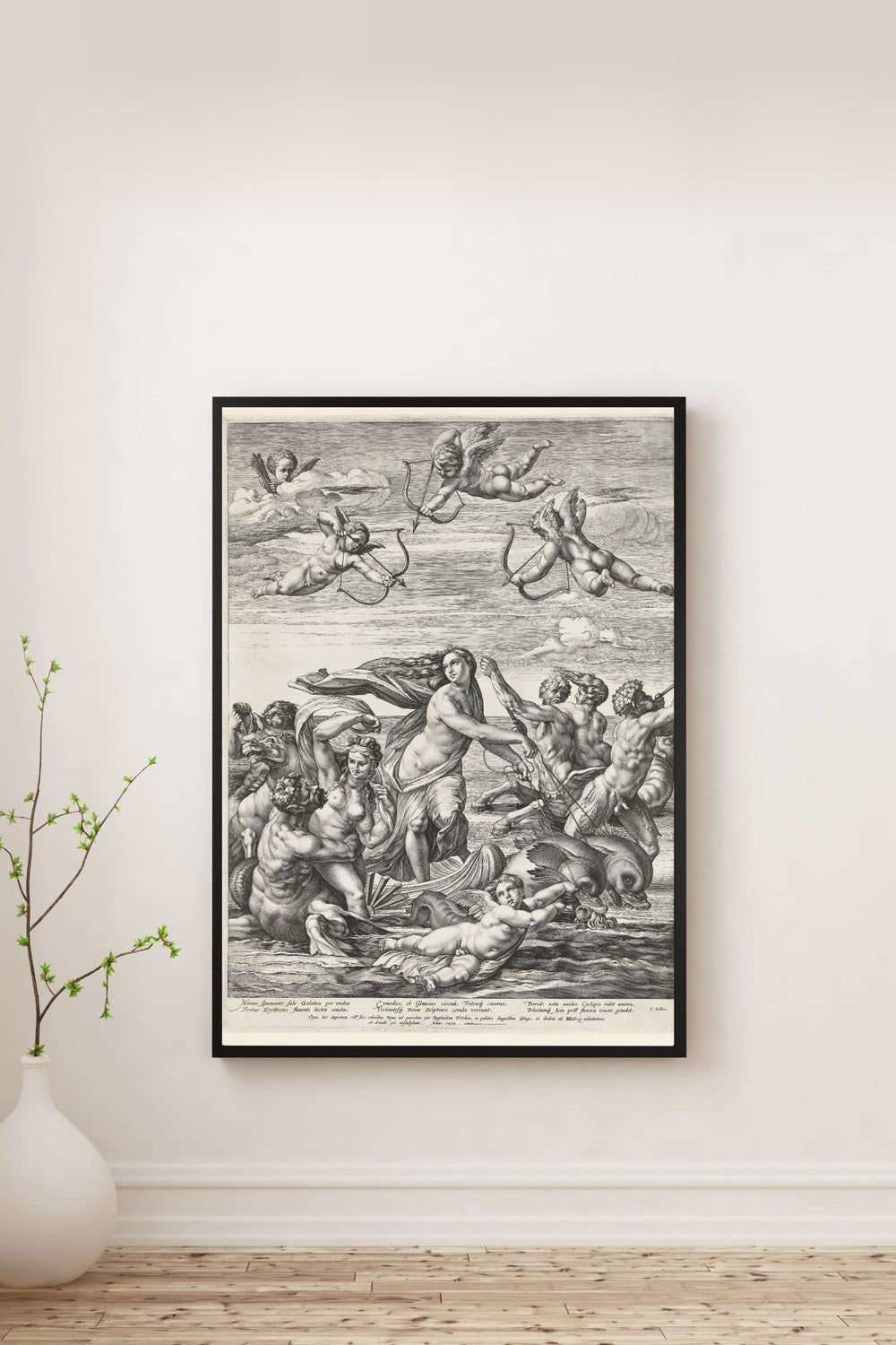Hendrick Goltzius - Galatea'nın Zaferi - 0