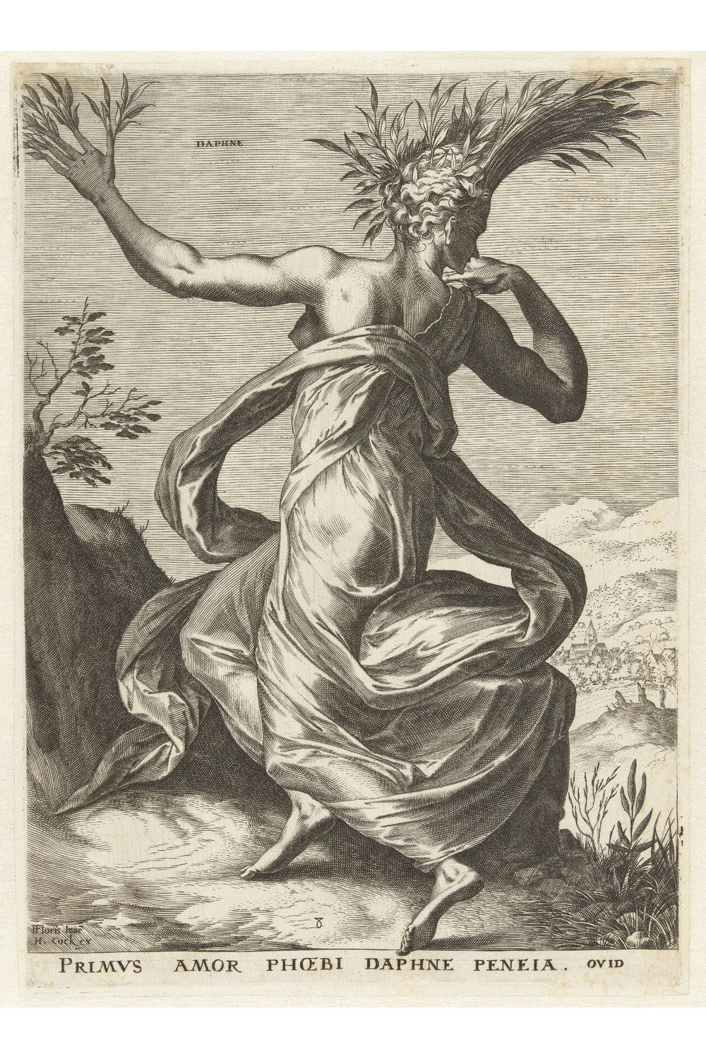 Cornelis Cort - Daphne - 1