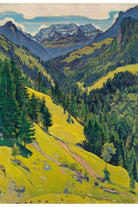 Ferdinand Hodler - Blüemlisalp Masifi Ile Kien Vadisi - 1