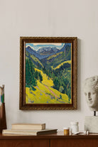 Ferdinand Hodler - Blüemlisalp Masifi Ile Kien Vadisi - 3
