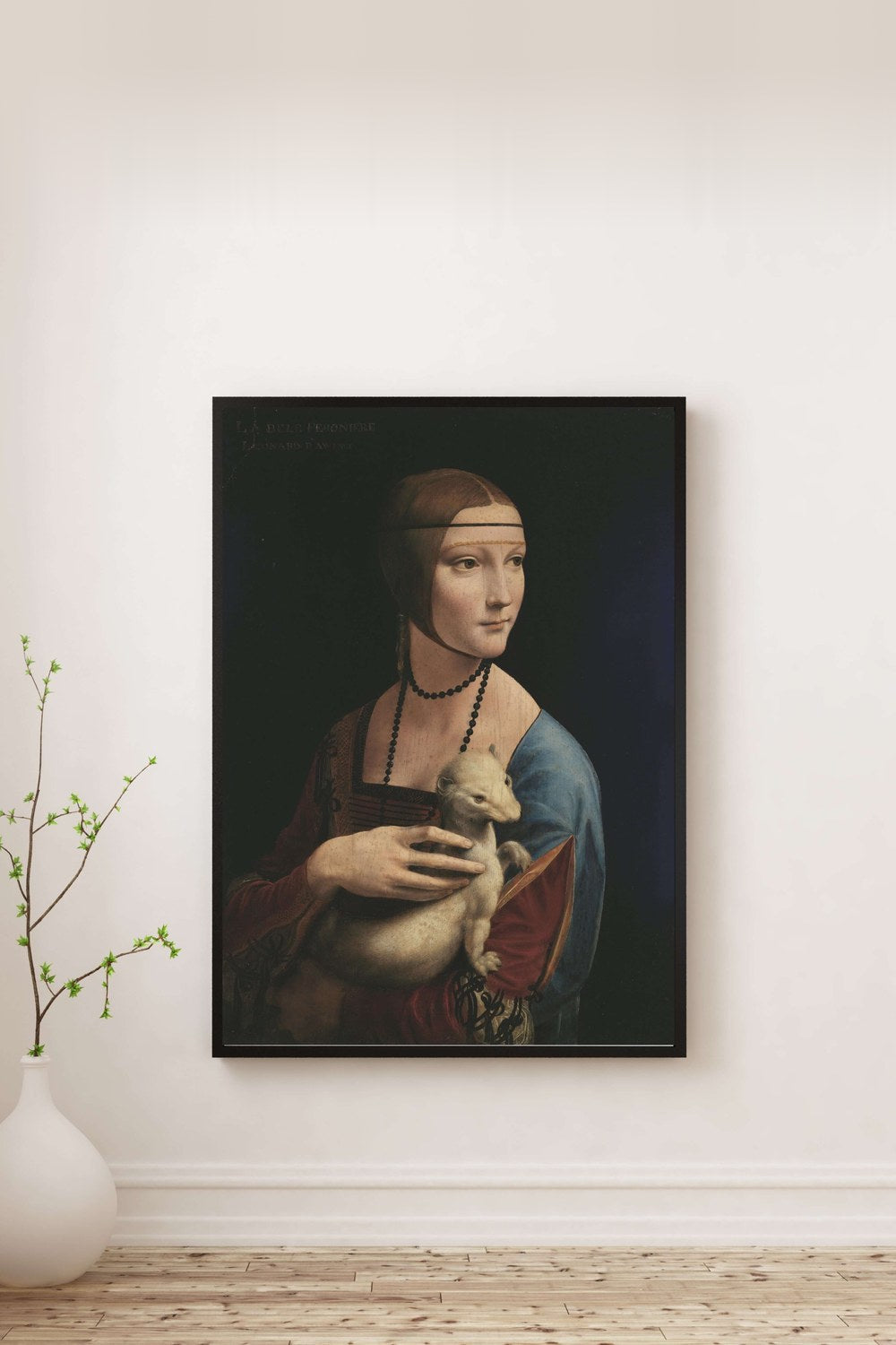 Leonardo Da Vinci - Kakımlı Kadın - 0