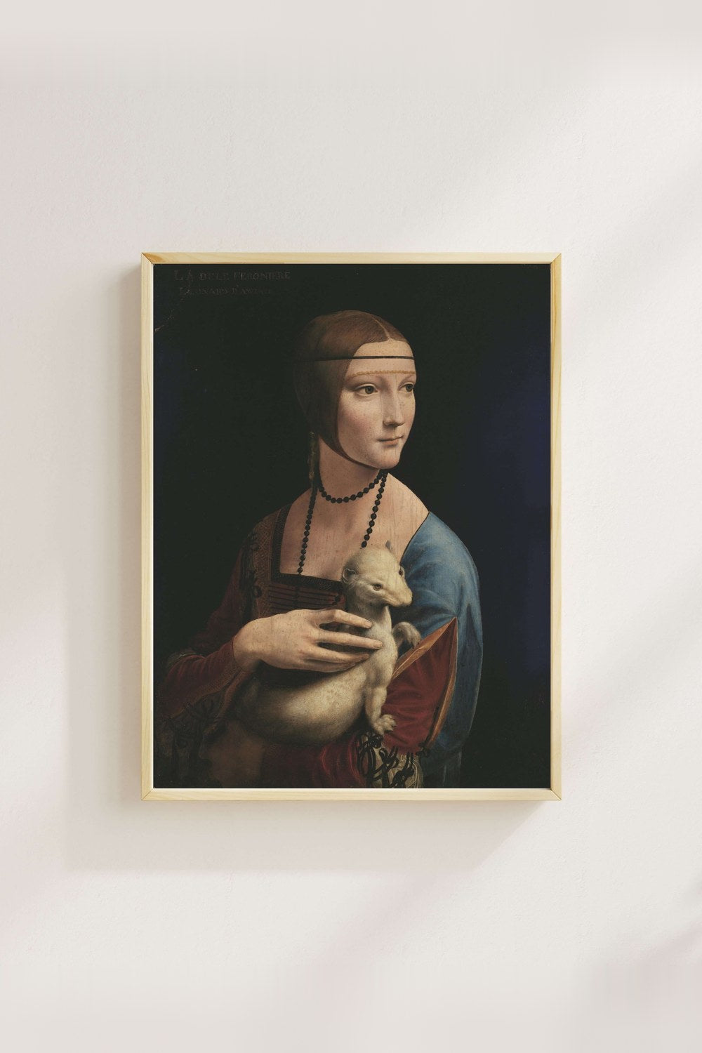 Leonardo Da Vinci - Kakımlı Kadın - 4