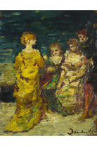 Adolphe Monticelli - Figürlü Kompozisyon - 1