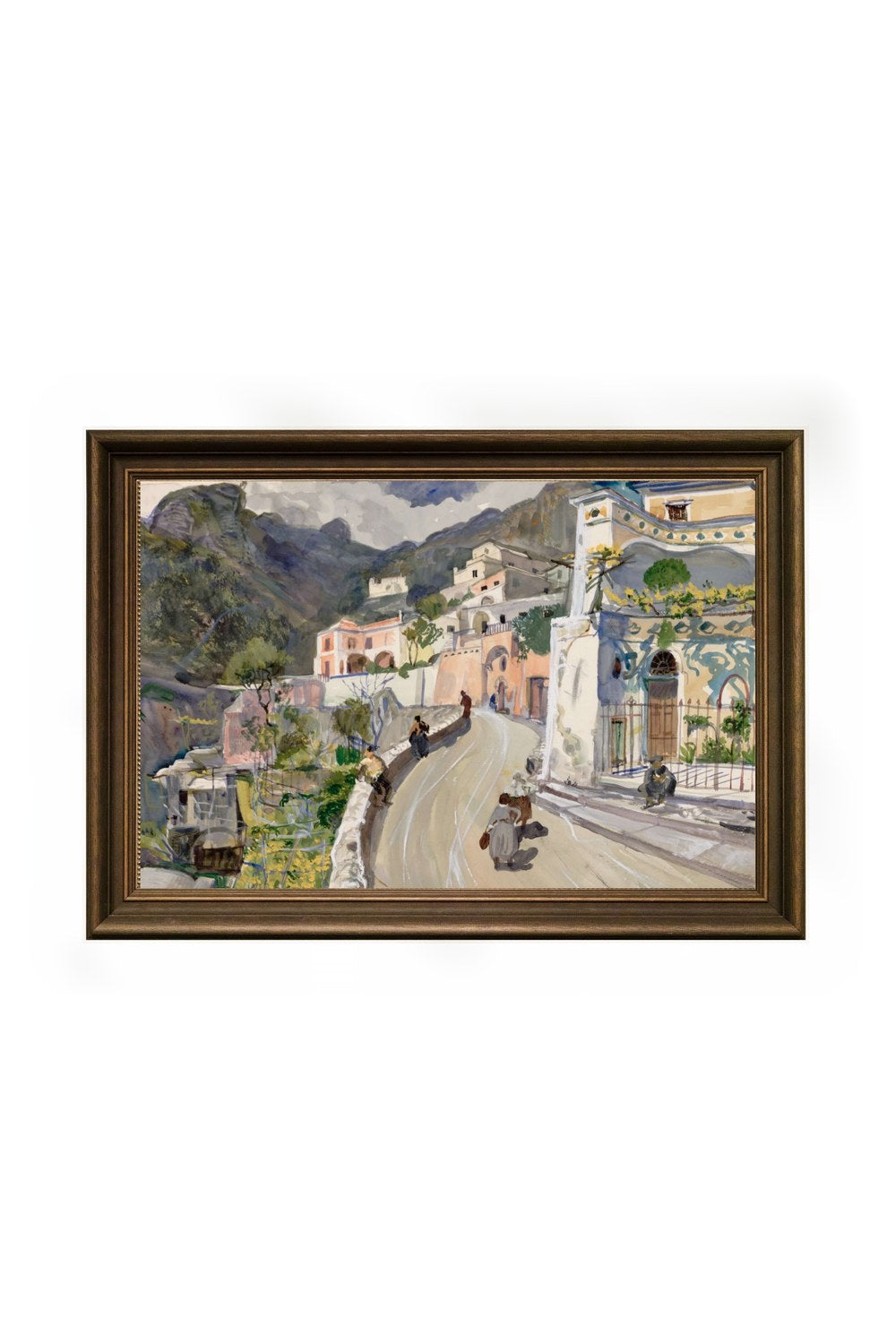 Oskar Laske - Positano Görünümü - 0