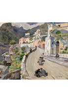 Oskar Laske - Positano Görünümü - 1