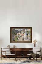 Oskar Laske - Positano Görünümü - 2