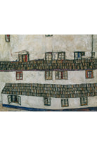Egon Schiele - Ev Duvarı - 1