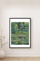 Claude Monet - Nilüferler Havuzu Ve Japon Köprüsü - 2