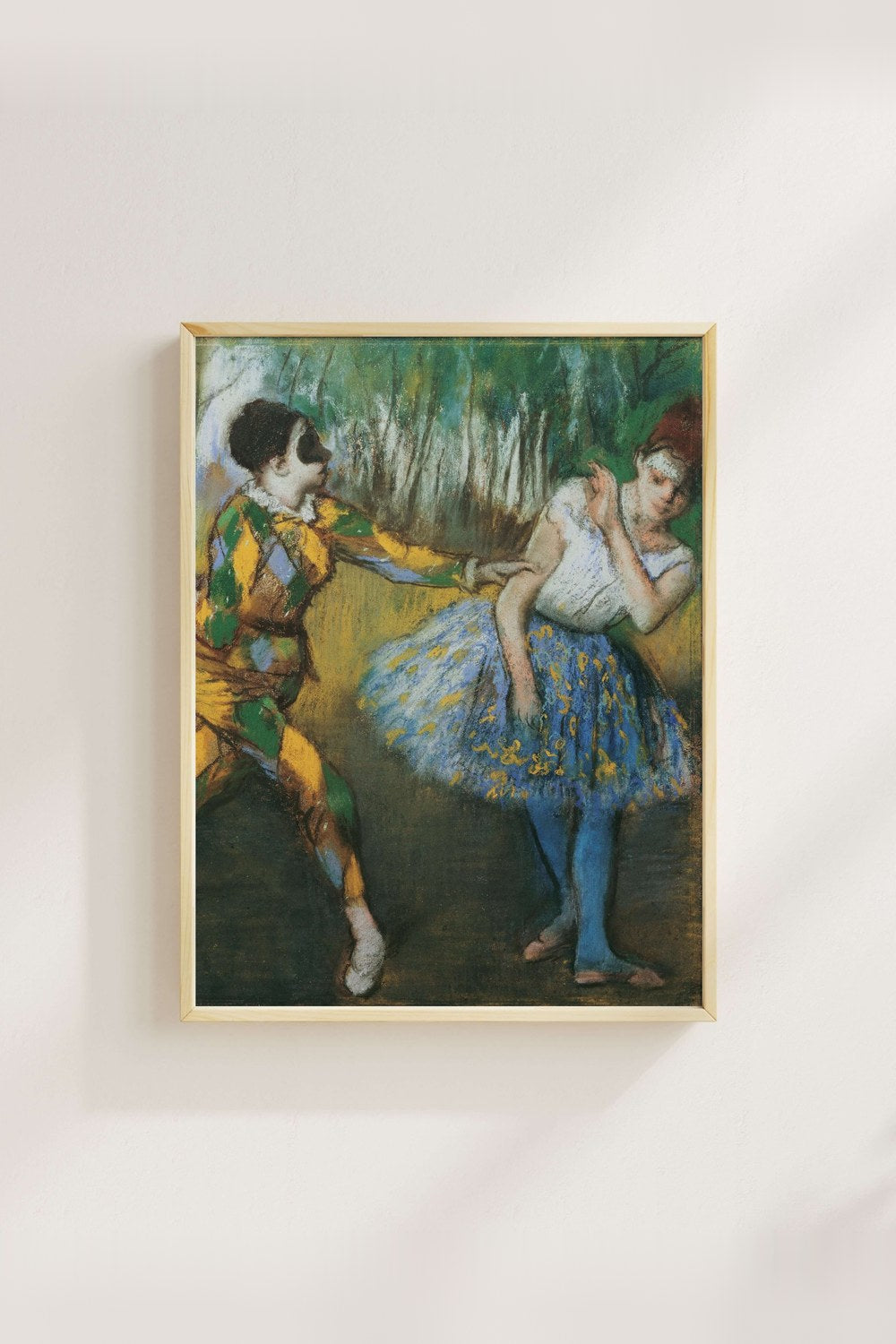 Edgar Degas - Harlekin Ve Colombine - 4
