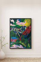Ernst Ludwig Kirchner - Klosters Dağları - 0