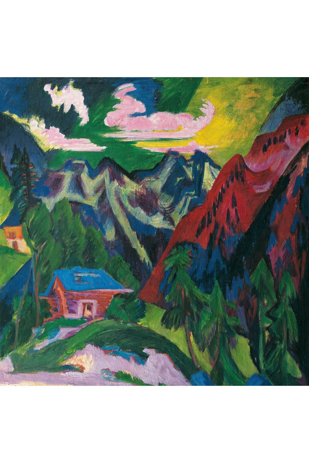 Ernst Ludwig Kirchner - Klosters Dağları - 1