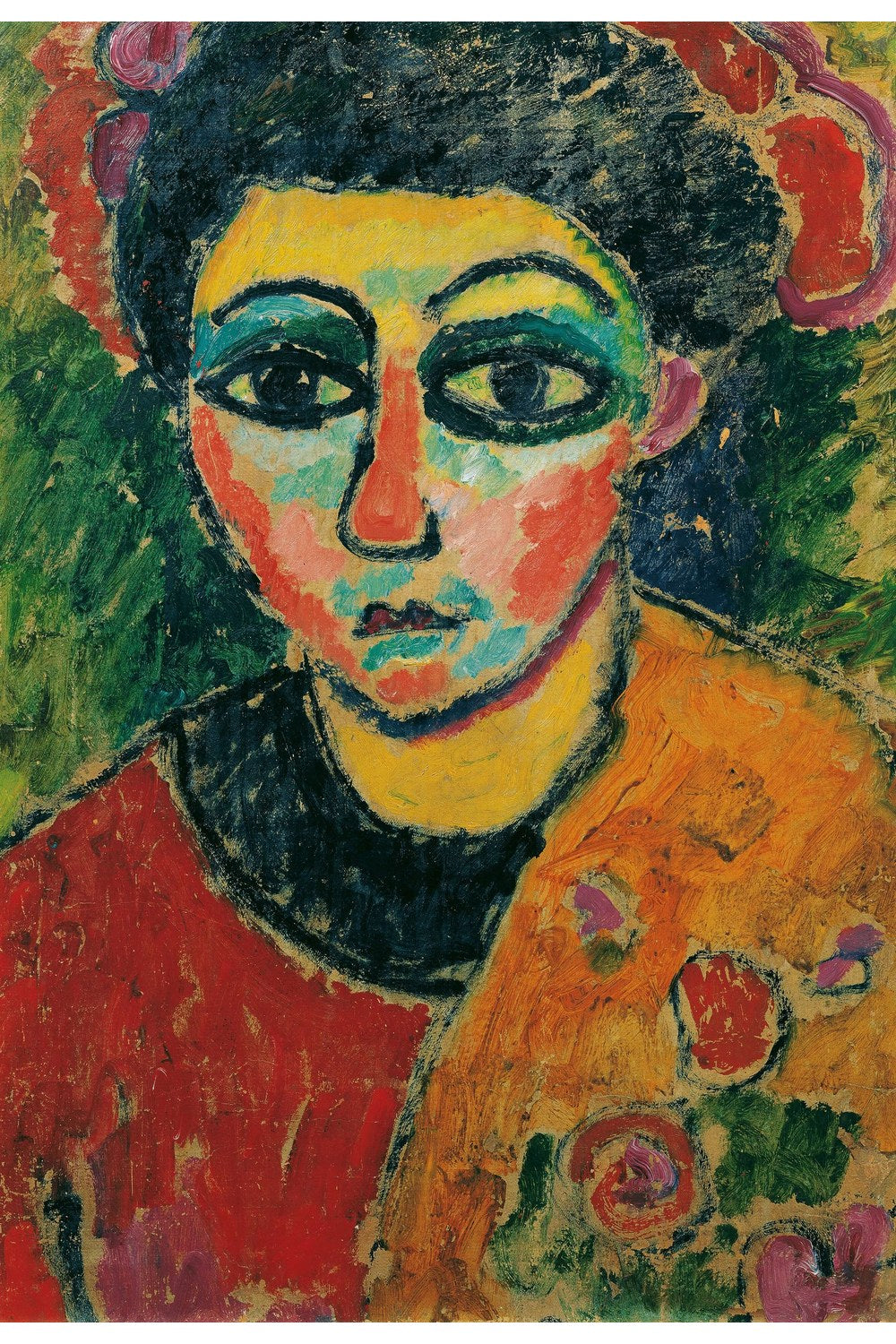 Alexej Von Jawlensky - Kadın Portresi - 1