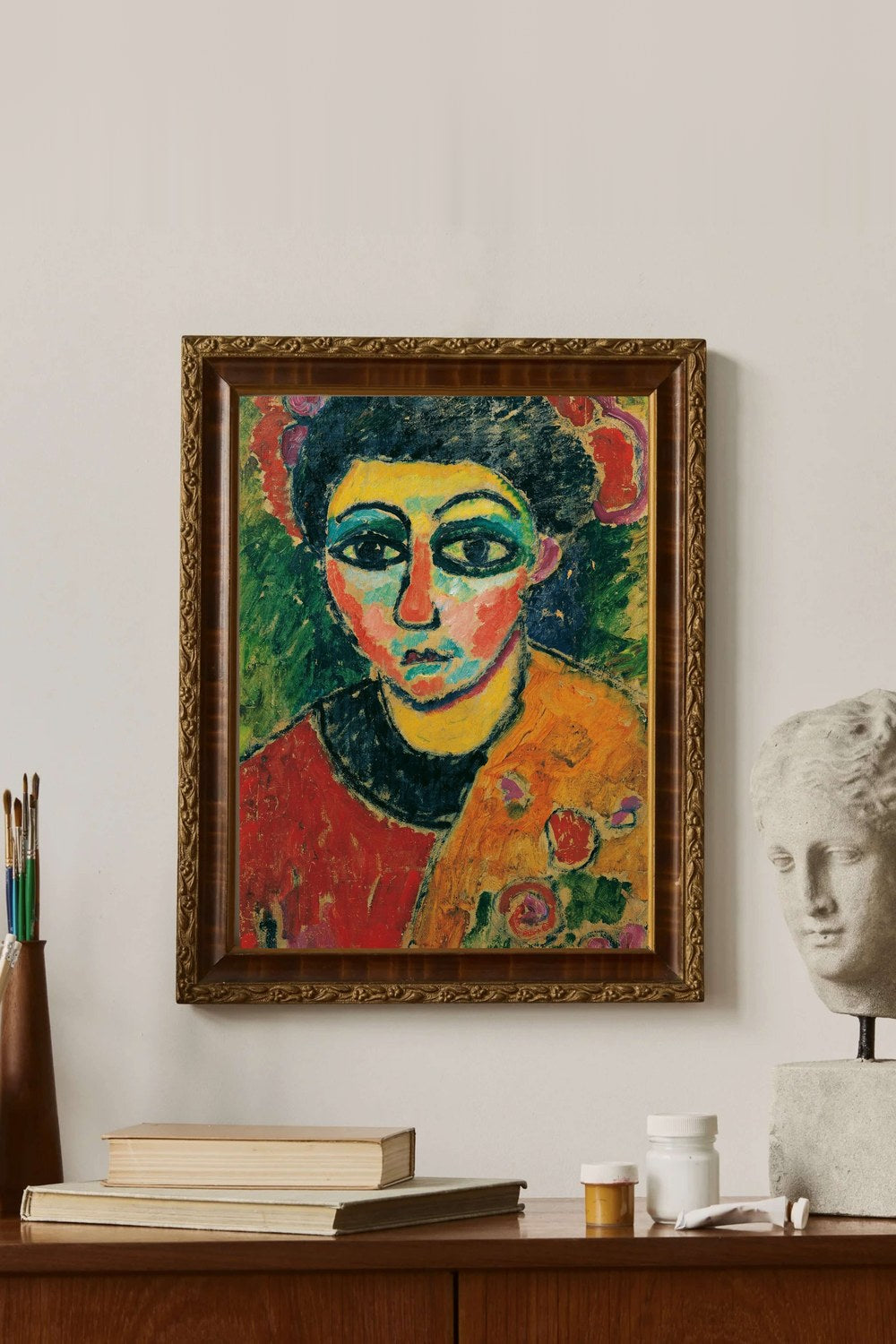 Alexej Von Jawlensky - Kadın Portresi - 3