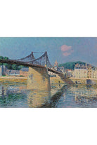 Gustave Loiseau - Elbeuf Asma Köprüsü - Güneş - 1