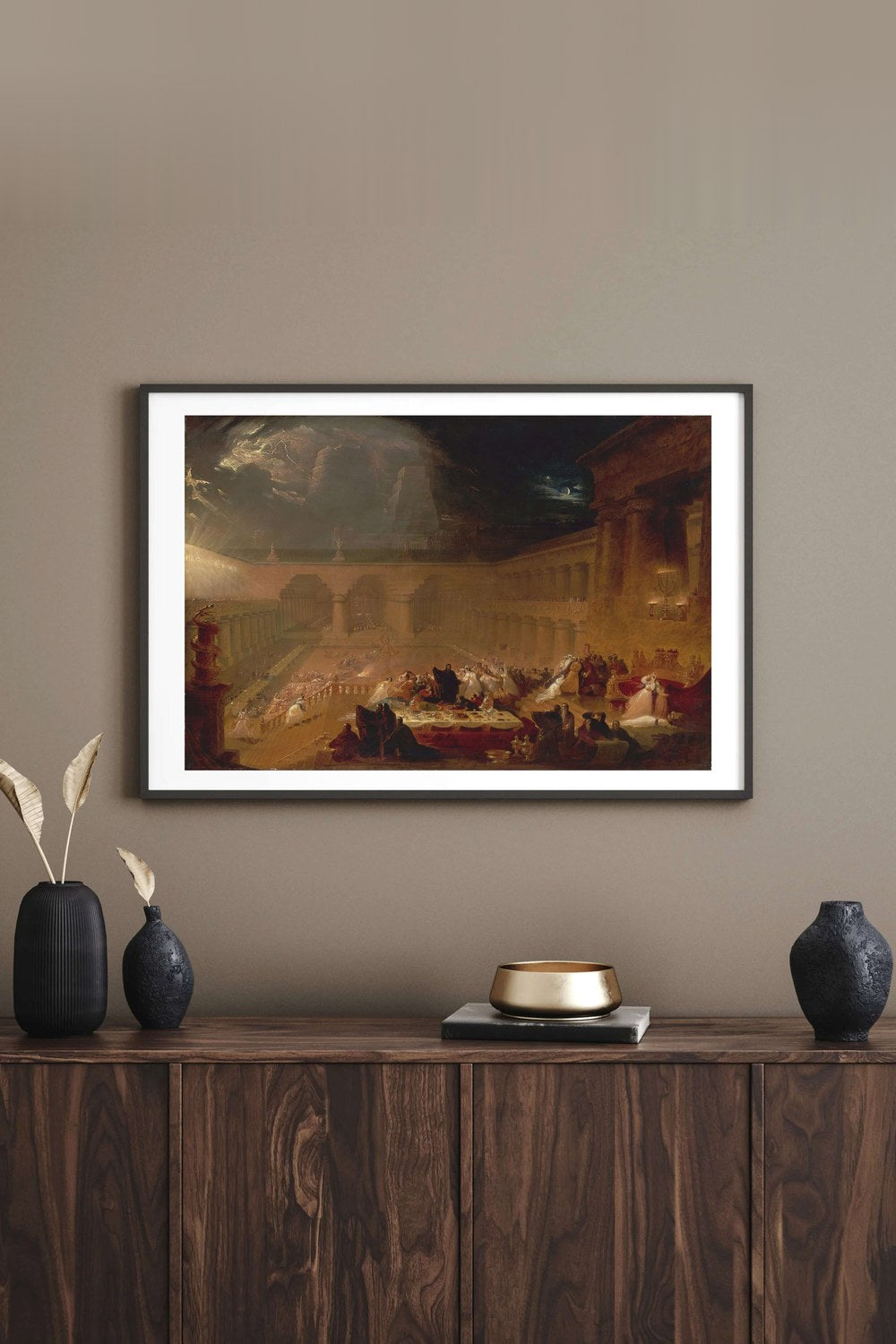 John Martin - Belşazzar’In Şöleni - 3