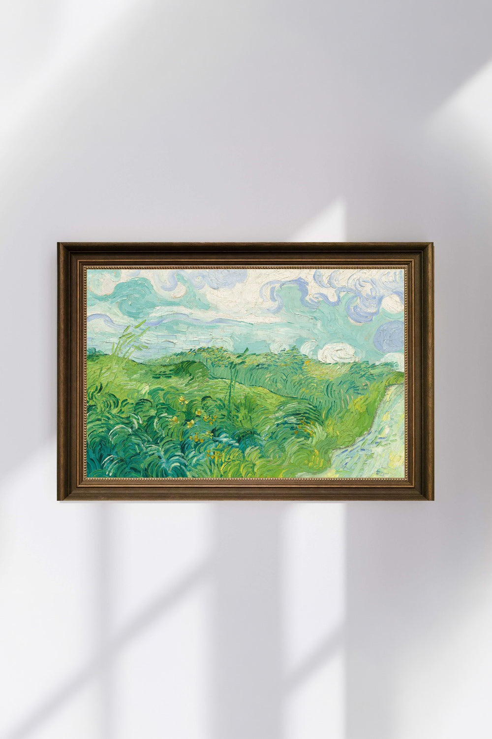 Vincent Van Gogh - Yeşil Buğday Tarlaları - Auvers - 0