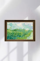 Vincent Van Gogh - Yeşil Buğday Tarlaları - Auvers - 0