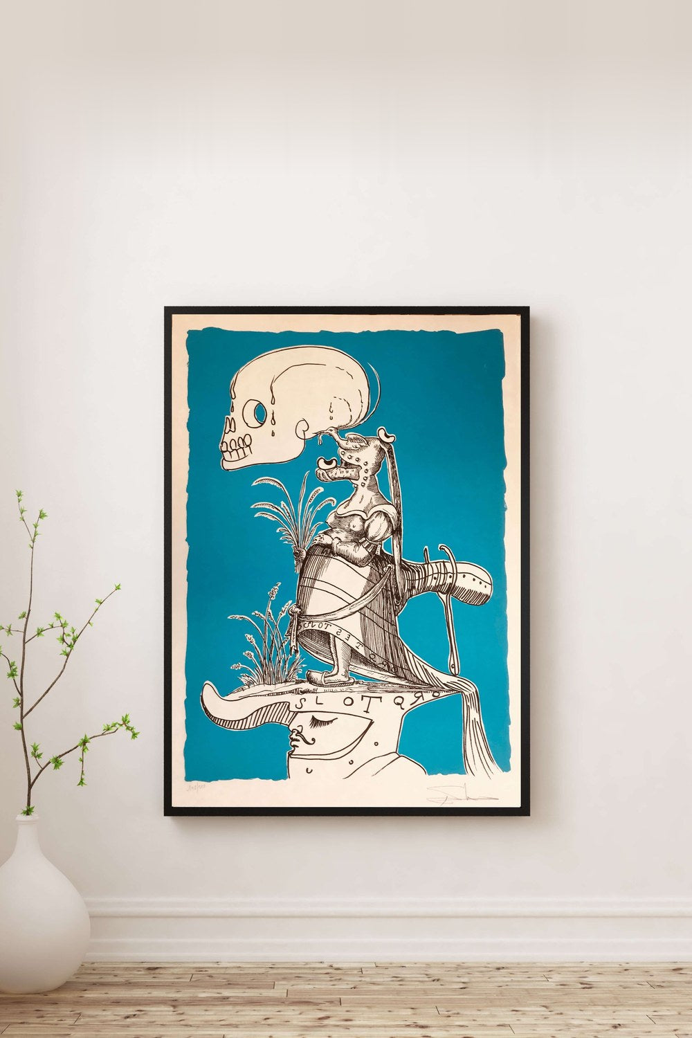 Salvador Dalí - Doğum Ve Ölümün Miğferi - Pantagruel - 0