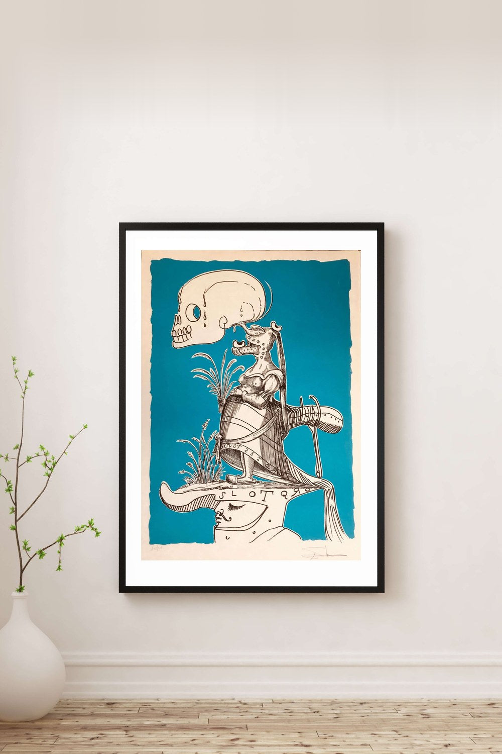 Salvador Dalí - Doğum Ve Ölümün Miğferi - Pantagruel - 2