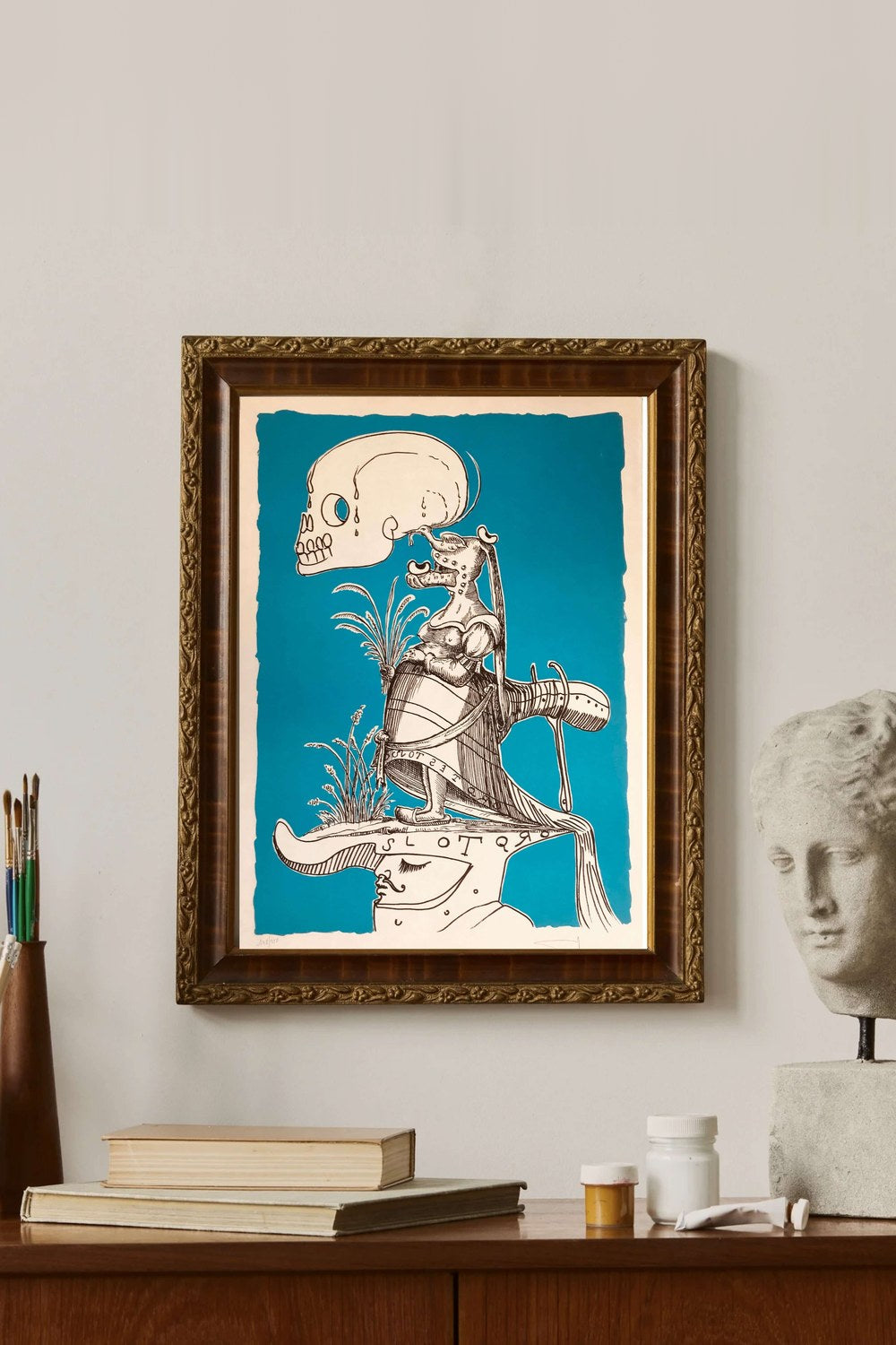 Salvador Dalí - Doğum Ve Ölümün Miğferi - Pantagruel - 3